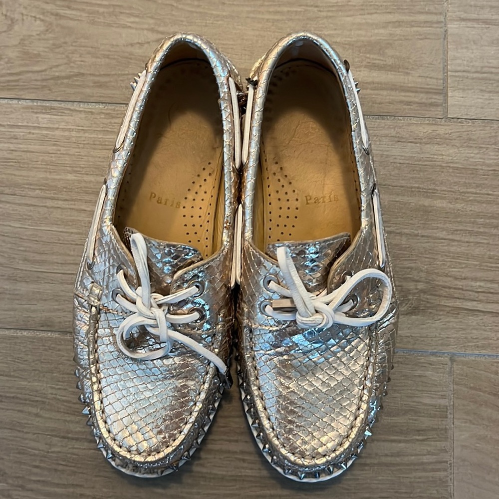 Authentic Christian Louboutin Boat Shoes